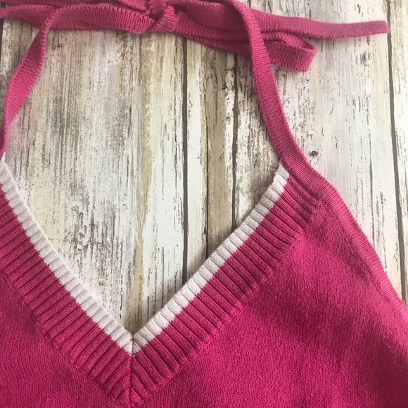 ‼️US POLO ASSN Pink S Halter Crop Top‼️E36 - Picture 8 of 8